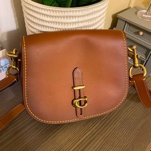 Coach saddle bag